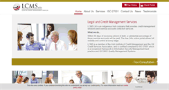 Desktop Screenshot of lcms.ie
