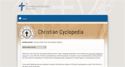 Desktop Screenshot of cyclopedia.lcms.org