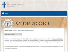 Tablet Screenshot of cyclopedia.lcms.org